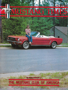 MUSTANG TIMES 1983 SEPT - MUSTANG CLUB OF AMERICA